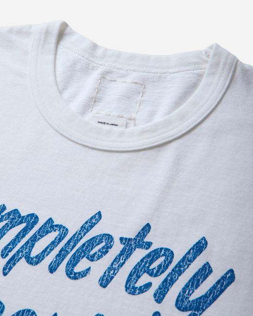 Visvim Gray S Jumbo T-Shirt Dmgd for men