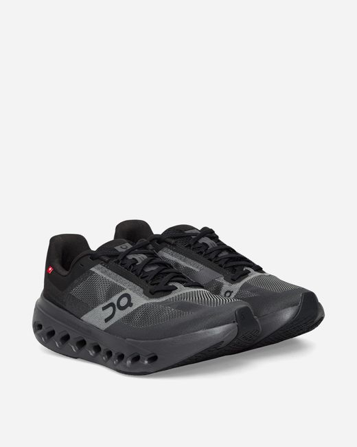 On Shoes Black Cloudsurfer Next Sneakers Eclipse for men