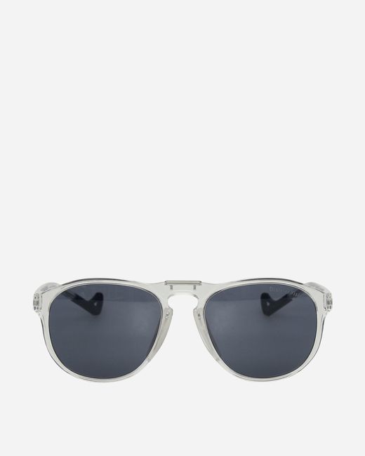 District Vision Gray Linto Sunglasses Rider Clear / D+ Blue Ice for men