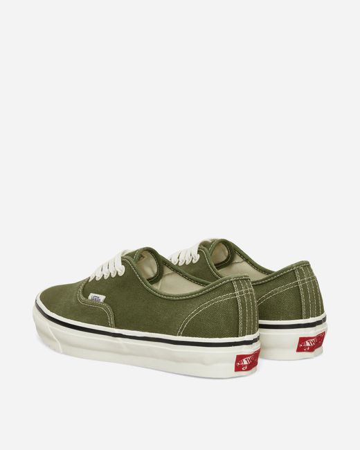 Vans Green Premium Authentic 44 Sneakers Balsam for men