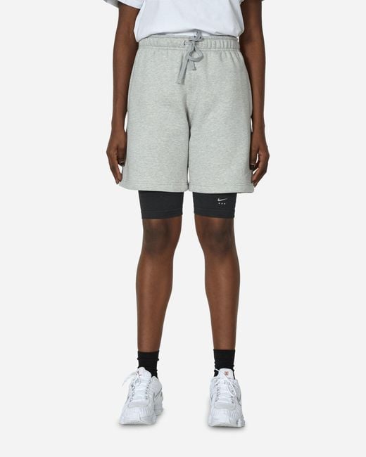 Nike Gray Mmw 3-In-1 Shorts Heather for men