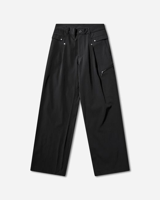 Asics White Novalis Mirbelioids Cargo Trousers for men