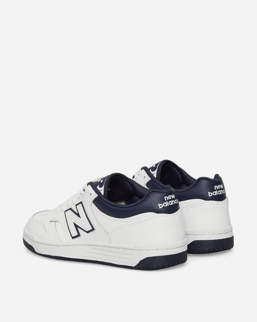 New Balance White 480 Sneakers for men