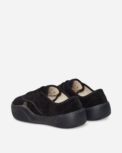ERL Black Corduroy Coupe Sneakers Dark for men