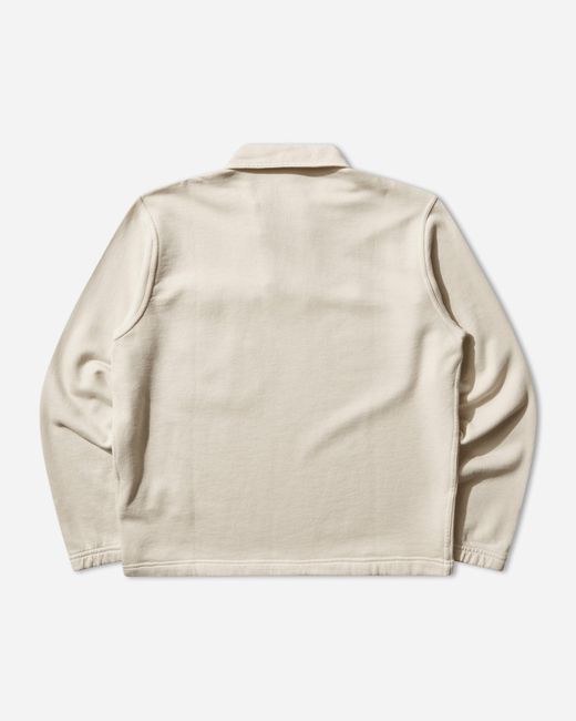Stone Island Natural Men S New Balance Polo Shirt Ivory for men