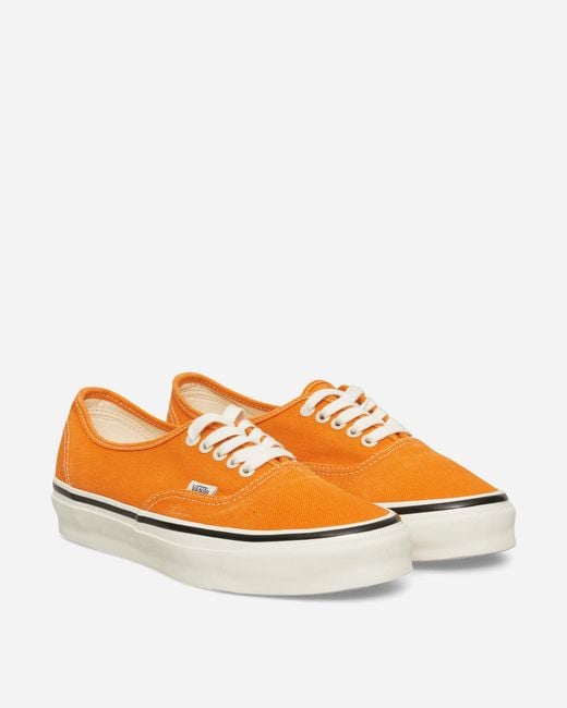 Vans Orange Premium Authentic 44 Sneakers Citrus Burst for men