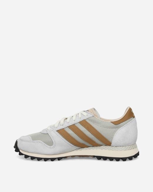 Adidas White Longridge Spzl Sneakers Wonder Silver / Halo Green for men