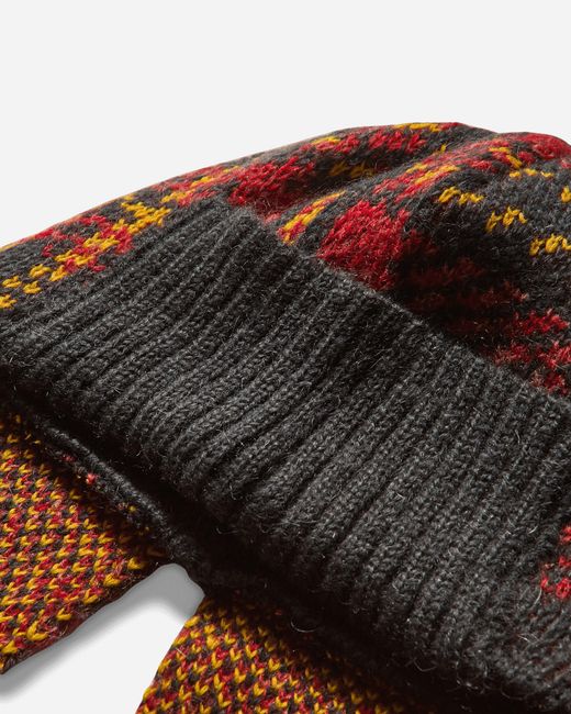 Kapital White 5g Wool Tartan Check Gale Cap for men