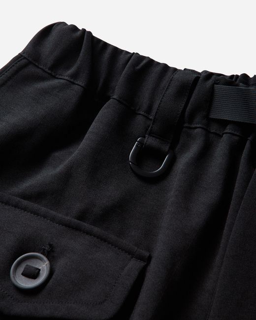Y-3 Black Sport Uniform Tapered Pants for men