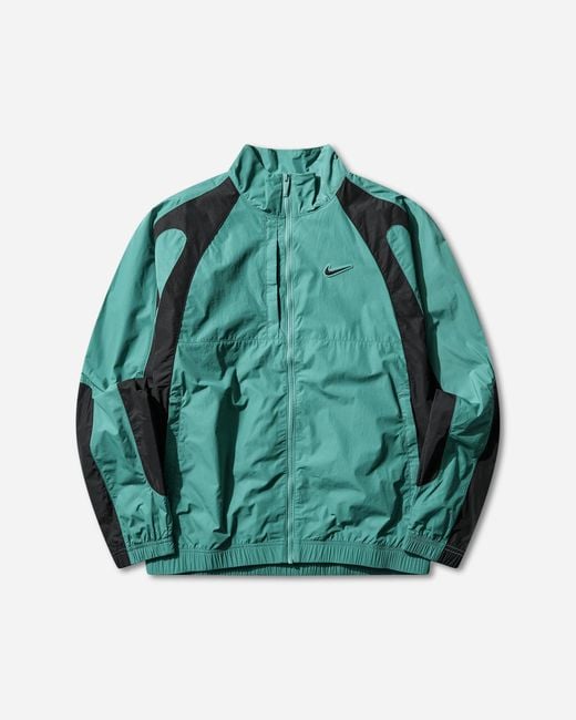 Nike Green Men S Nocta Woven Track Jacket Neptune for men