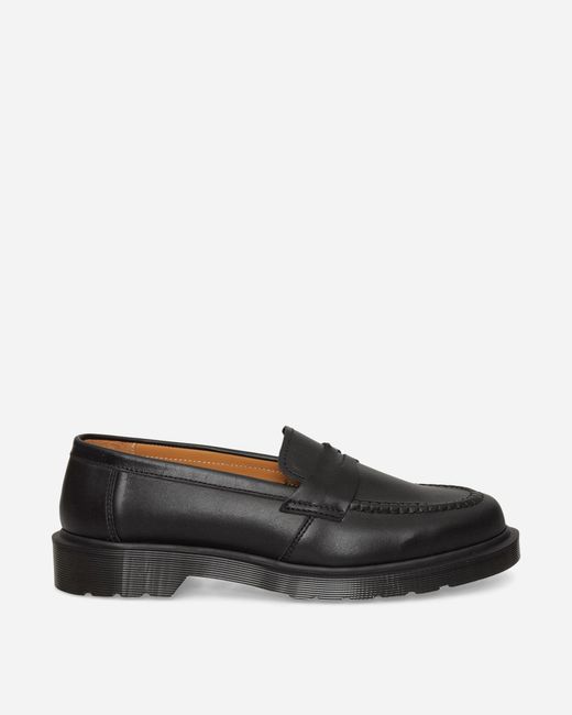 Dr. Martens Black Delapre Penny Loafers for men