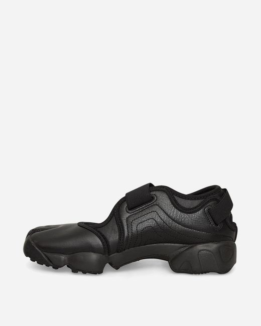 Nike Black Women S Air Rift Leather Sandals