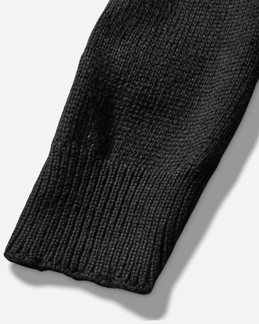 Our Legacy Black Mock Scarf