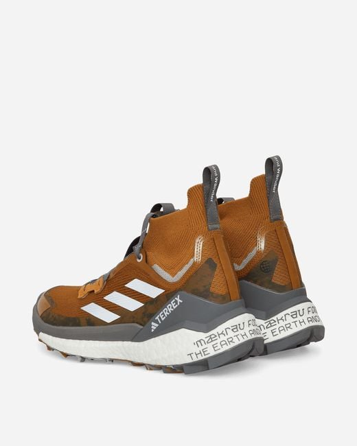 Adidas White Terrex X And Wander Free Hiker 2.0 Sneakers Brown for men