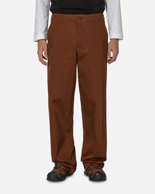 Nike Brown El Chino Pants Cacao Wow for men