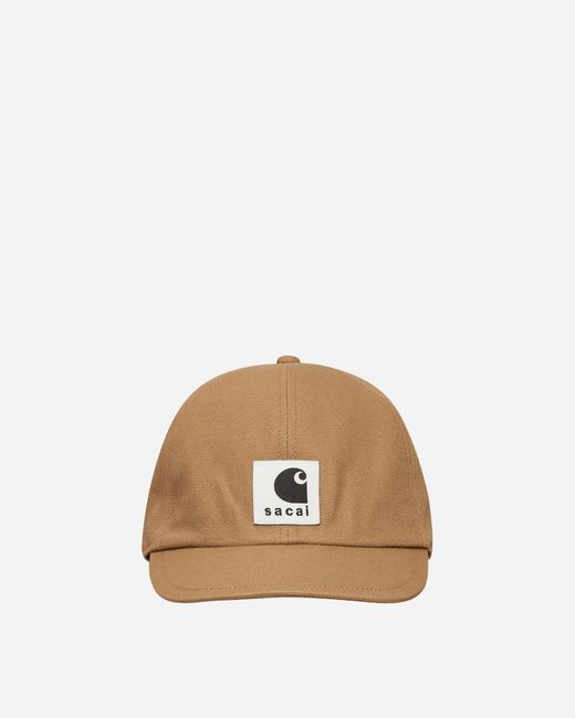 Sacai Natural Carhartt Wip Duck Cap for men