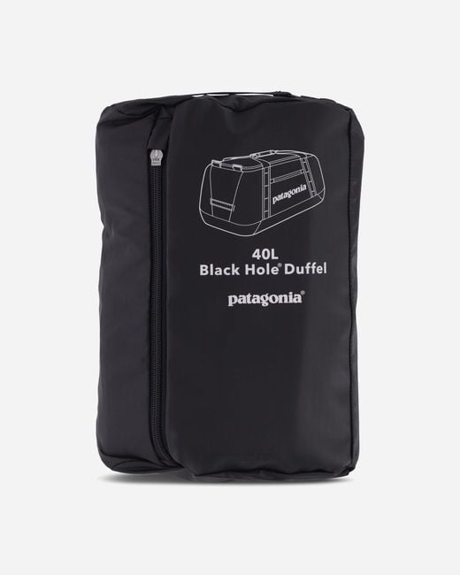 Patagonia Black Hole Duffel 40L for men