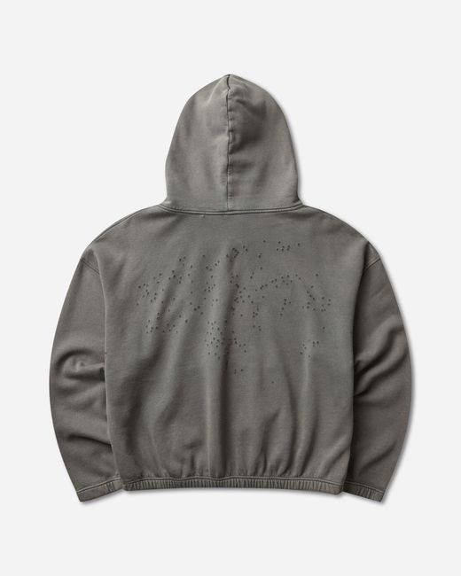 Satisfy Gray Mothtech Hoodie Faded for men