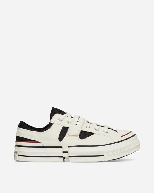 Converse White Feng Chen Wang 2-In-1 Chuck 70 Sneakers Egret for men