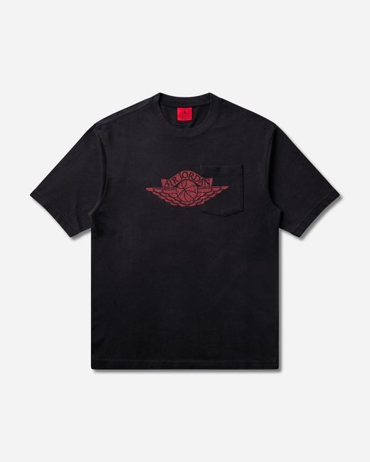 Nike Black Jordan Flight Essentials Pocket T-Shirt for men