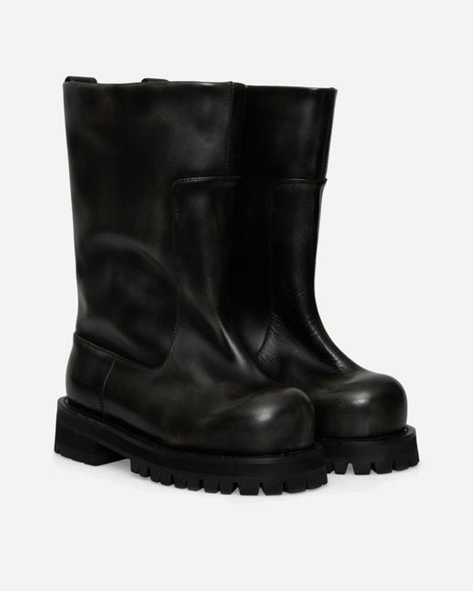 Protocol Index Black Distressed Shaft Boots for men