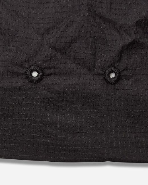 Satisfy Black Rippy Trail Cap for men