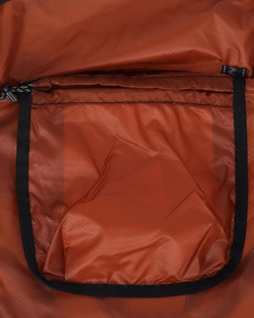 And Wander Brown Sil Tote Bag Dark for men
