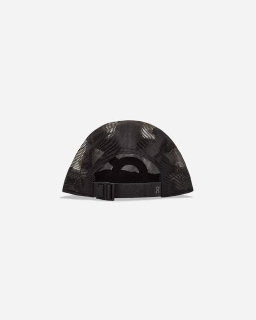On Shoes Black Specter Cap for men