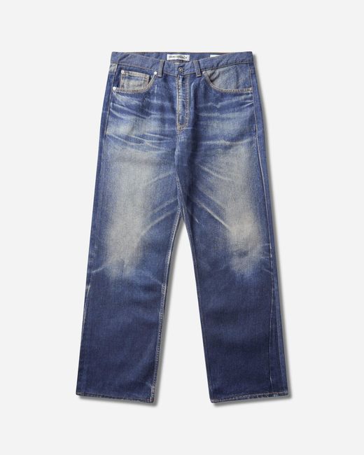 Our Legacy Blue S Third Cut Jeans Azure Print for men