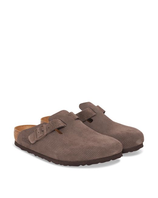 Stussy Brown Birkenstock Boston Clog for men