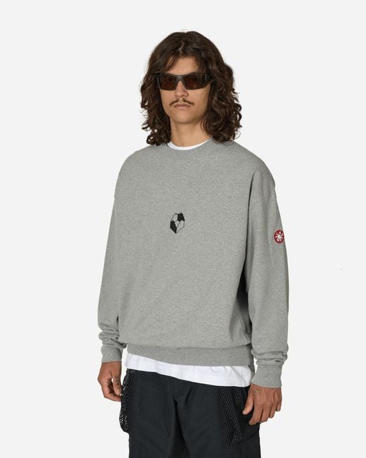 C.E cavempt CREWNECK グレー sizeM Cav Empt Zig Model Crewneck Sweatshirt in Grey for Men | Lyst UK