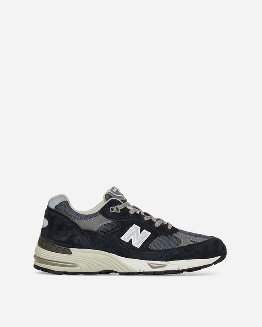 New Balance White Wmns Made In Uk 991 Sneakers Navy