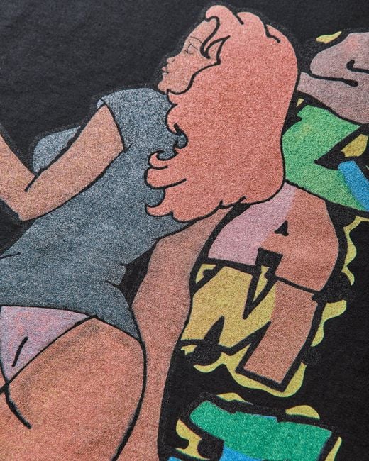 SLAM JAM Black Andre Thompson T-Shirt for men