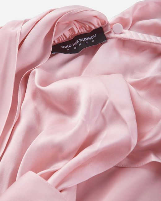Kiko Kostadinov Pink Women S Caspian Dress Prism