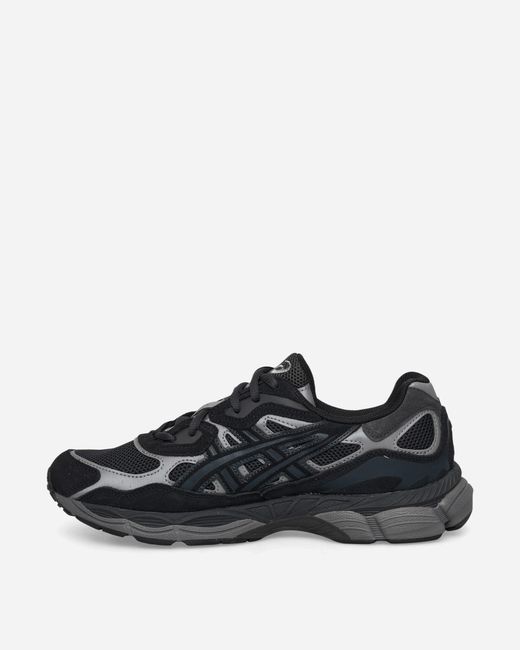 Asics Black Gel-Nyc Sneakers Graphite for men