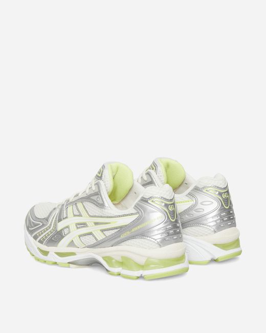 Asics White Gel-Kayano 14 Sneakers Cream Pistachio for men