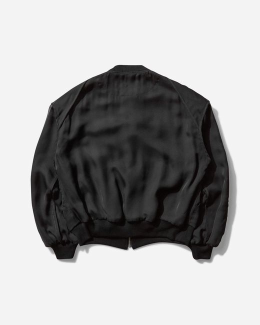 Undercover Black Women S Straps Bomber Jacket