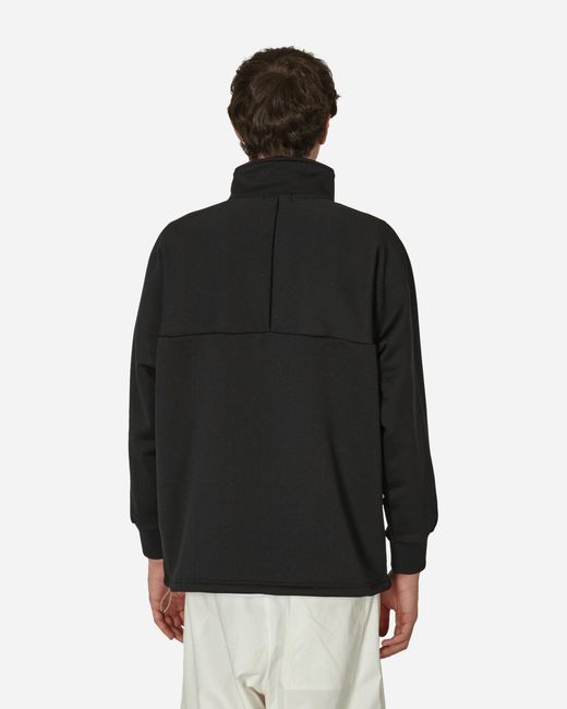 Comme des Garçons Black Half-zip Sweatshirt for men