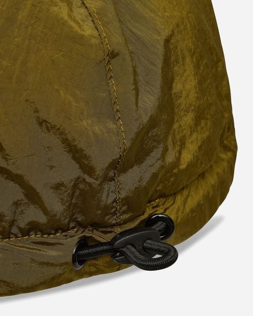 Stone Island Green Nylon Metal Cap Cactus for men