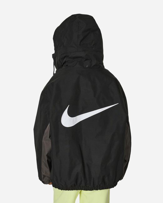 Nike Solo Swoosh Puffer Jacket Black / White