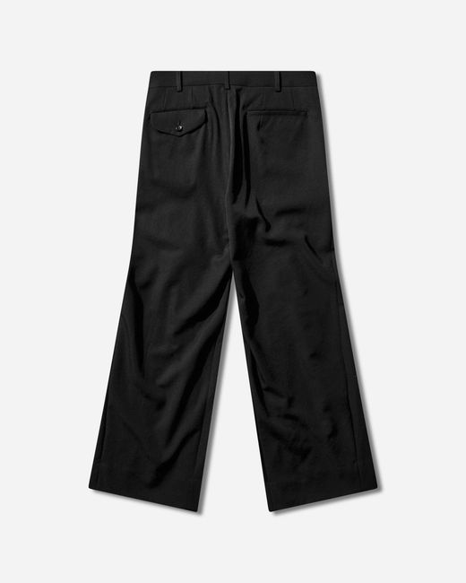 Comme des Garçons Black Men S Zipped Trousers for men