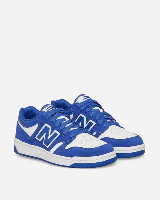 New Balance Blue 480 Sneakers Marine for men