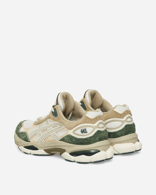 Asics White Gel-Nyc 2.0 Sneakers Cream Dusty Fern for men