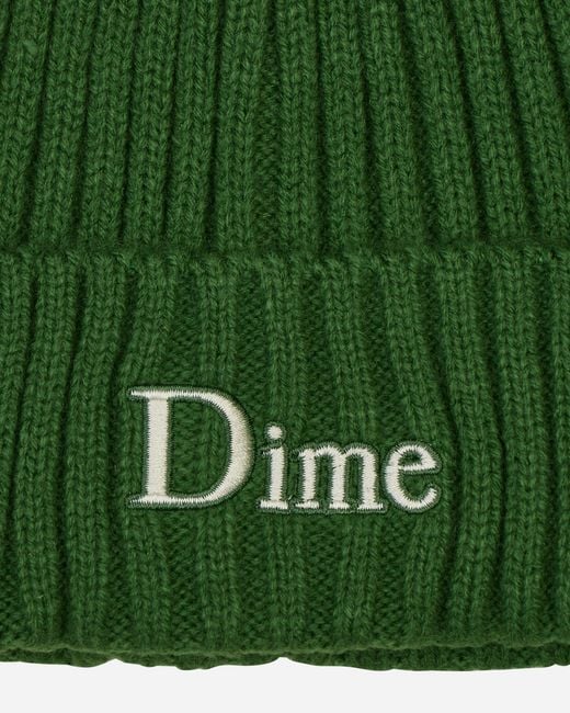 Dime Green Classic Fold Beanie Ivy for men