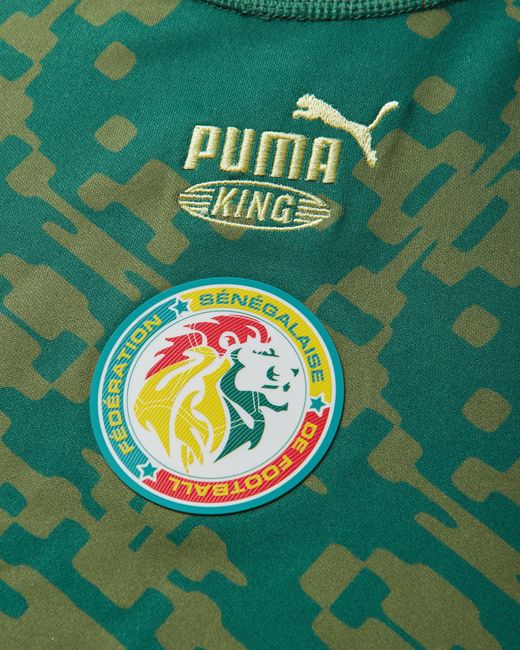 PUMA Green Men S Senegal X Salehe Bembury King Jersey Olive for men