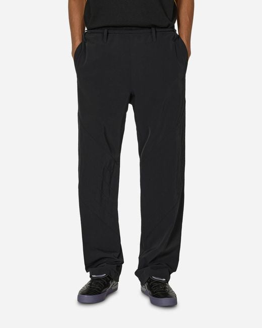 Asics Black Novalis Liatrisory Trousers Obsidian for men