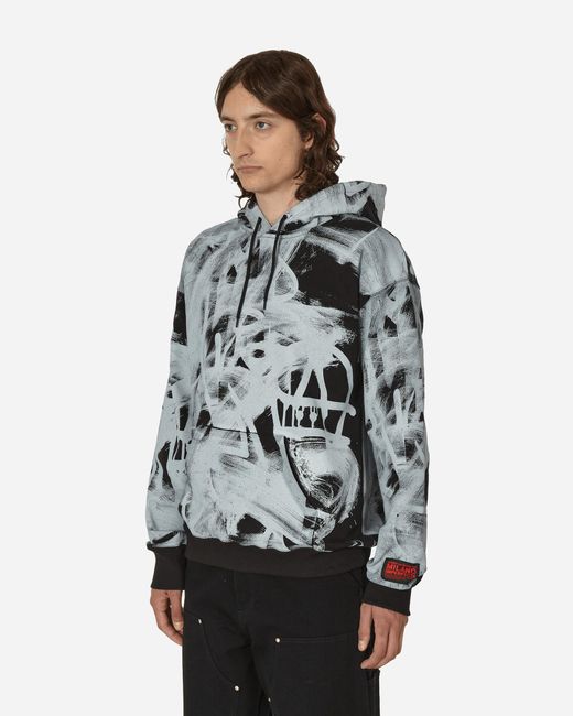 Iuter Gray Dumbo Milano Imperfecta Hooded Sweatshirt for men
