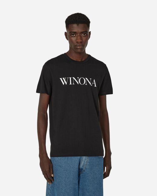 IDEA BOOK Black Winona T-shirt for men