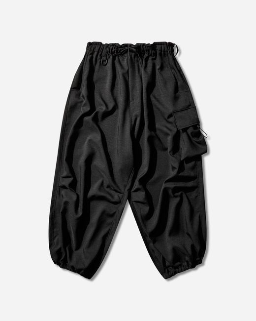 Y-3 Gray Sport Uniform Wide Cargo Pants for men