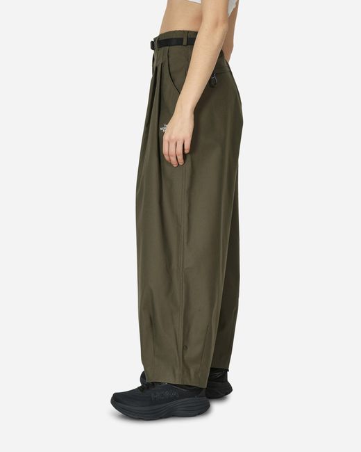 The North Face Green Pleated Casual Pants New Taupe